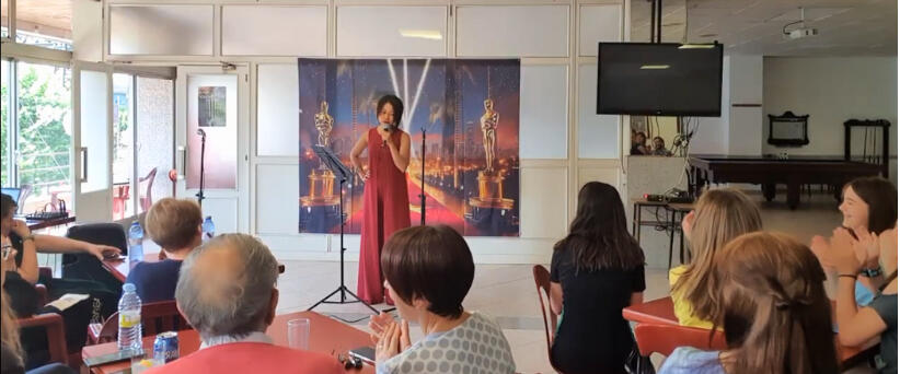 Concert: When the audience forgot to applaud after the song intro, the response wasn't silence—it was laughter. Presence means reading the room and owning the moment, even when it goes off-script.