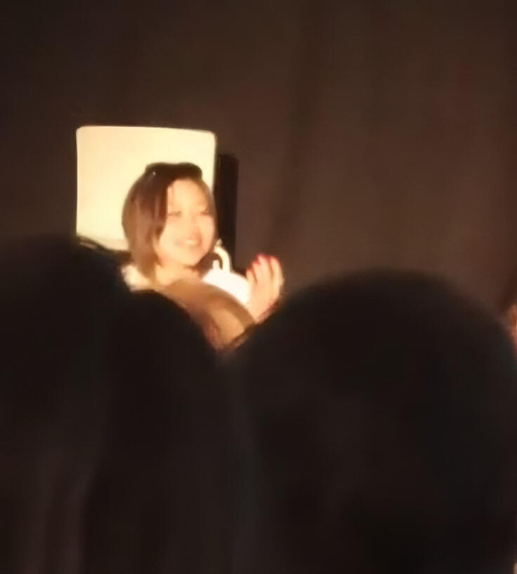 Performing to a standing-room-only crowd: So packed, the videographer's view was blocked by heads. That's what happens when presence pulls people in— they show up, and they stay.