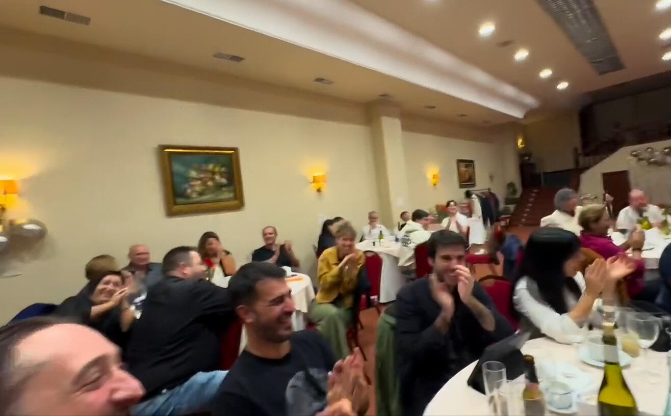 The result: A room full of people laughing, connecting, and fully engaged. When presence works, the audience doesn't just watch—they participate. This is what organizing, emceeing, performing, and facilitating creates: joy.